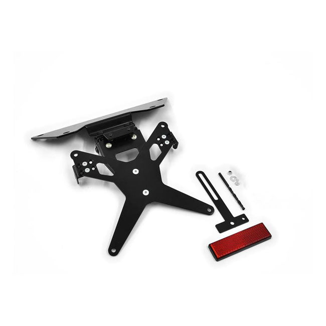 Zieger License plate bracket X-Line black LICENSE PLATE BRACKETS Zieger