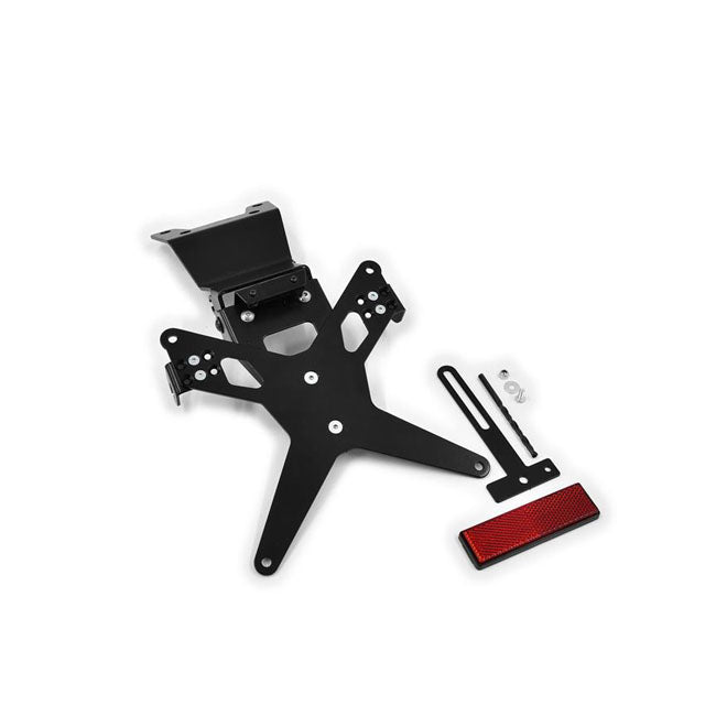 Zieger License plate bracket X-Line black LICENSE PLATE BRACKETS Zieger