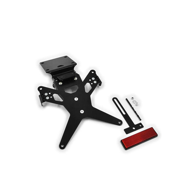 Zieger License plate bracket X-Line black LICENSE PLATE BRACKETS Zieger
