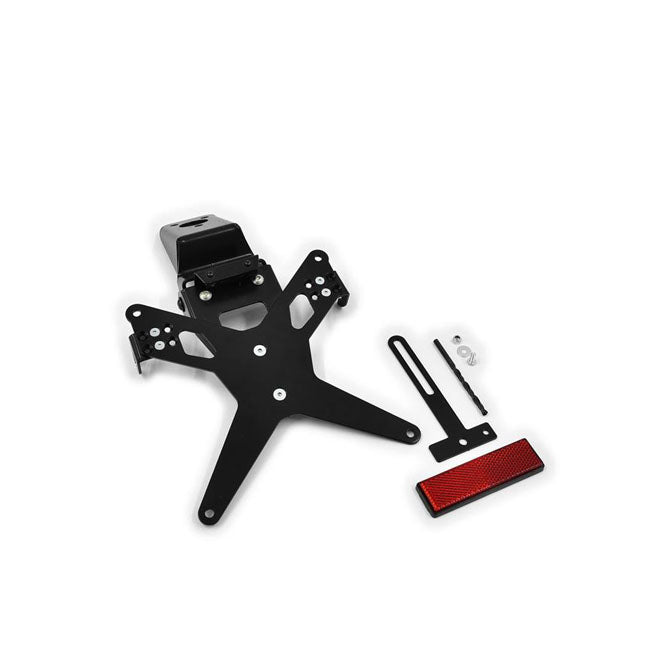 Zieger License plate bracket X-Line black LICENSE PLATE BRACKETS Zieger