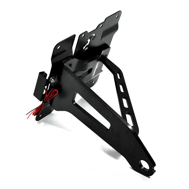 Zieger, side mount license plate bracket kit. Black LICENSE PLATE BRACKETS Zieger