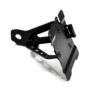 Zieger, side mount license plate bracket kit. Black LICENSE PLATE BRACKETS Zieger