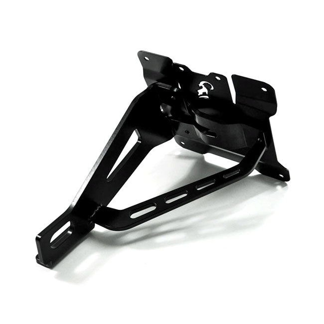 Zieger, side mount license plate bracket kit. Black LICENSE PLATE BRACKETS Zieger