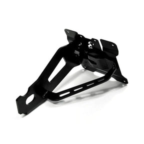 Zieger, side mount license plate bracket kit. Black LICENSE PLATE BRACKETS Zieger