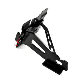 Zieger, side mount license plate bracket kit. Black LICENSE PLATE BRACKETS Zieger