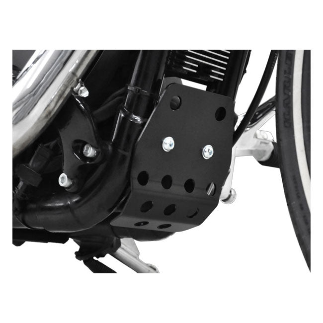 Zieger, XL Sportster engine protector. Black Skid Plate Zieger
