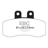 EBC Organic brake pads BRAKE PADS Ebc