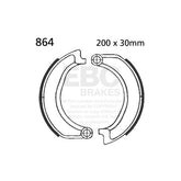 EBC plain brake shoes BRAKE SHOES AND LININGS Ebc