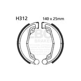 EBC plain brake shoes BRAKE SHOES AND LININGS Ebc