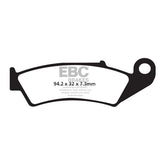 EBC Carbon X / TT series brake pads BRAKE PADS EBC