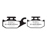 EBC Carbon X / TT series brake pads BRAKE PADS EBC