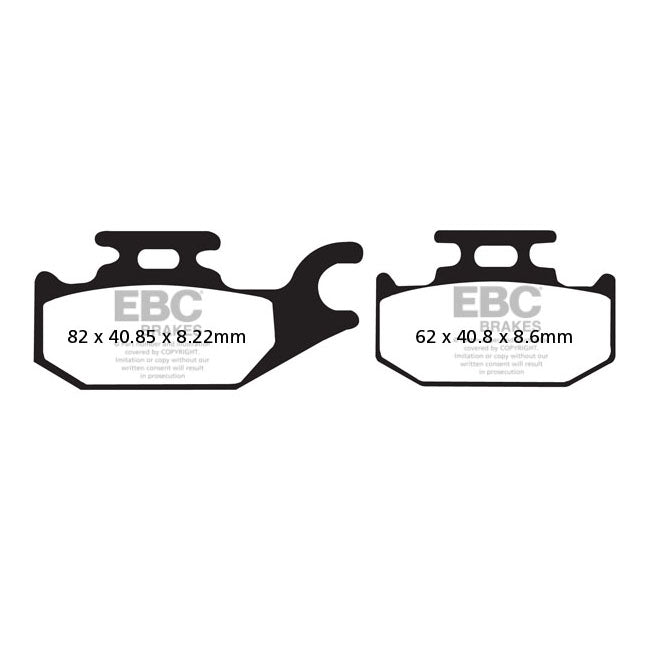 EBC Carbon X / TT series brake pads BRAKE PADS EBC