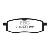 EBC Carbon X / TT series brake pads BRAKE PADS EBC
