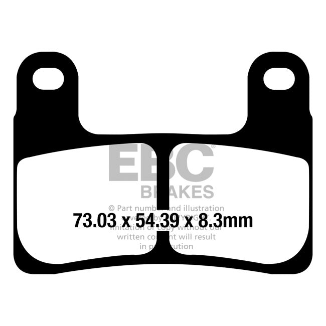 EBC Double-H Sintered brake pads BRAKE PADS Ebc