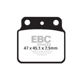 EBC Carbon X / TT series brake pads BRAKE PADS EBC