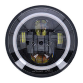 Bright, 7" Led Headlamp. Black Headlamps Mcs