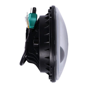 Bright, 7" Led Headlamp. Black Headlamps Mcs