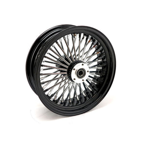 Mcs Radial 48 Fat Spoke Rear Wheel 5.50 X 16 Black Rear Wheels 16 Inch Mcs