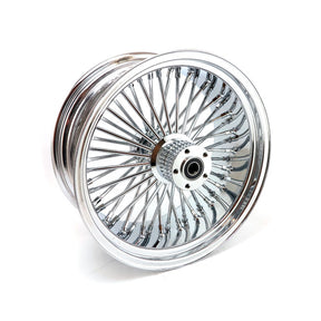 Mcs Radial 48 Fat Spoke Rear Wheel 8.50 X 18 Chrome Rear Wheels 18 Inch Mcs