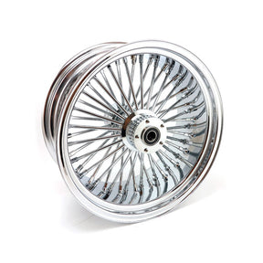 Mcs Radial 48 Fat Spoke Rear Wheel 8.50 X 18 Chrome Rear Wheels 18 Inch Mcs