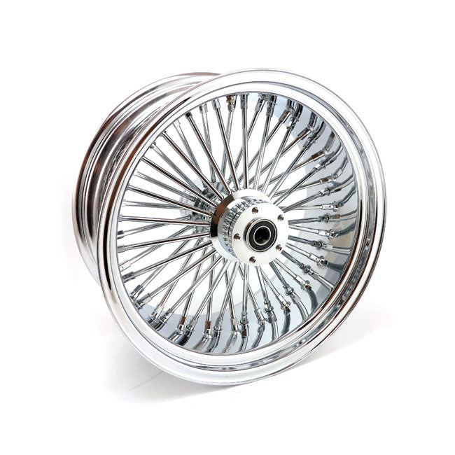 Mcs Radial 48 Fat Spoke Rear Wheel 8.50 X 18 Chrome Rear Wheels 18 Inch Mcs