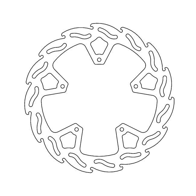 Moto-Master Flame series brake rotor BRAKE ROTORS Moto Master