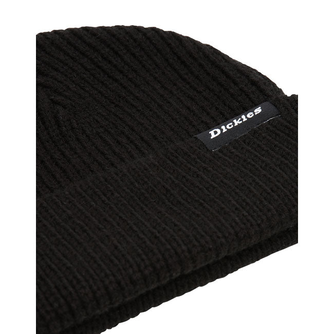 Woodworth Beanie, Black Headwear Dickies