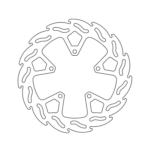 Moto-Master Flame series brake rotor BRAKE ROTORS Moto Master