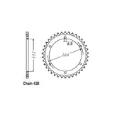JT rear sprocket 1839.56 SPROCKETS TRANSMISSION Jt Sprockets