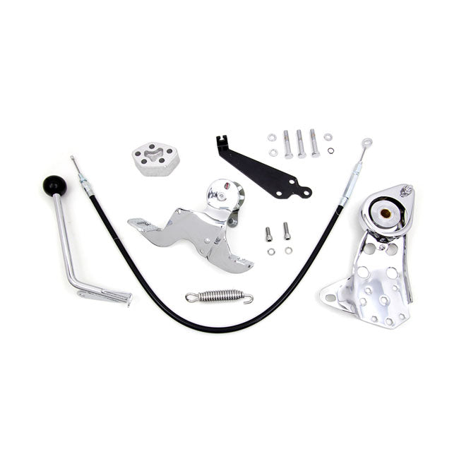 Jockey Shifter Conversion Kit. Chrome Shift Levers Mcs