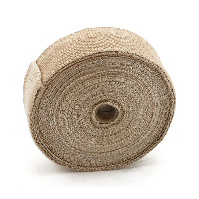 Exhaust Insulating Wrap. 2" Wide Light Brown Exhaust Insulating Wraps Mcs