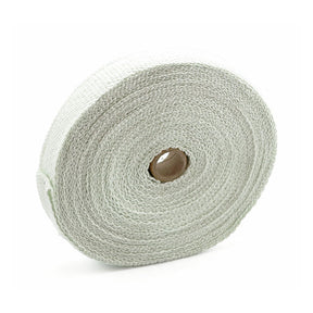 Exhaust Insulating Wrap. 1" Wide White Exhaust Insulating Wraps Mcs
