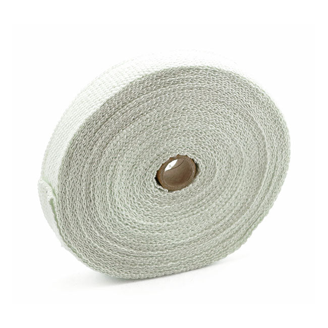Exhaust Insulating Wrap. 1" Wide White Exhaust Insulating Wraps Mcs