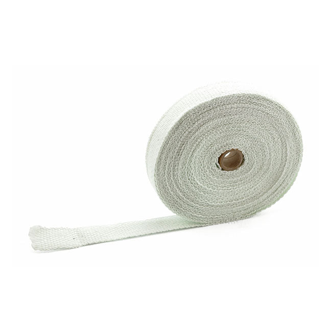 Exhaust Insulating Wrap. 1" Wide White Exhaust Insulating Wraps Mcs