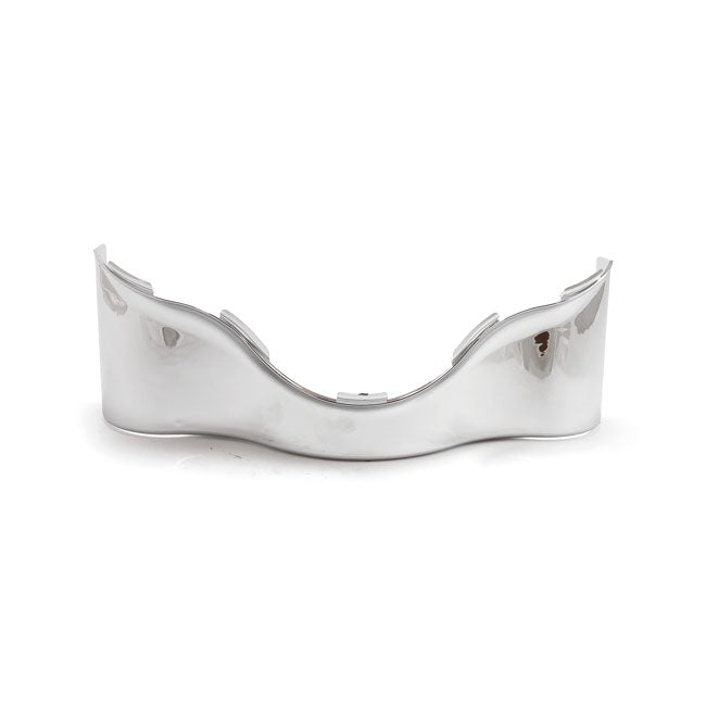 Lower Outer Batwing Fairing Trim Skirt. Chrome Fairings Trims Mcs