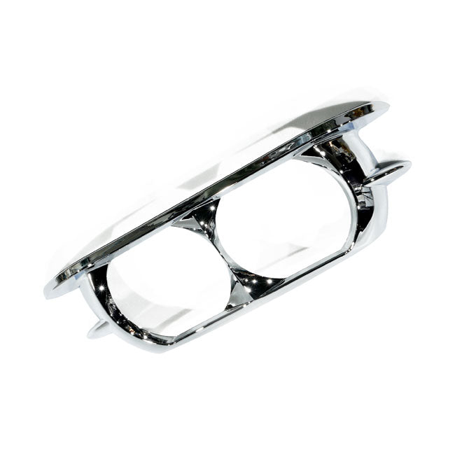 Lower Outer Batwing Fairing Trim Skirt. Chrome Fairings Trims Mcs
