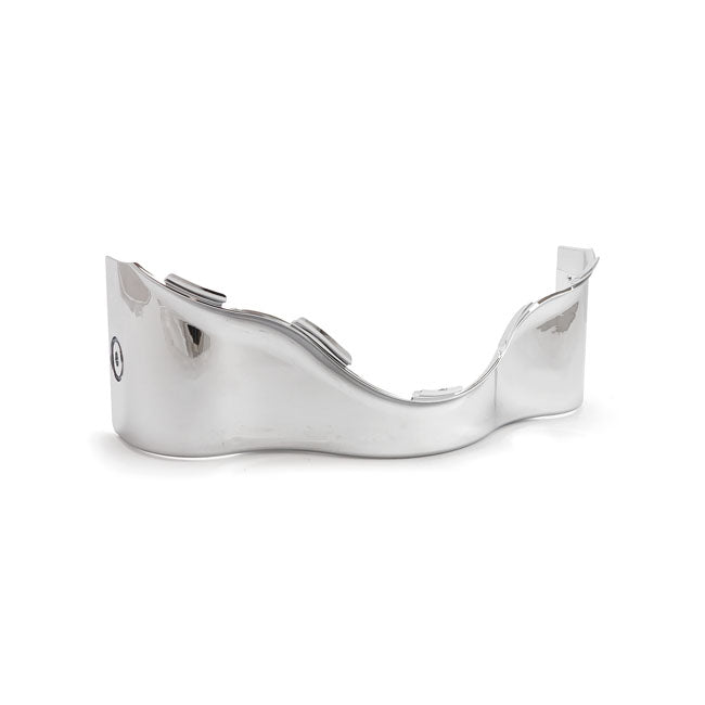 Lower Outer Batwing Fairing Trim Skirt. Chrome Fairings Trims Mcs