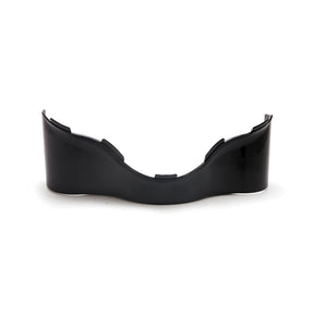 Lower Outer Batwing Fairing Trim Skirt. Black Fairings Trims Mcs