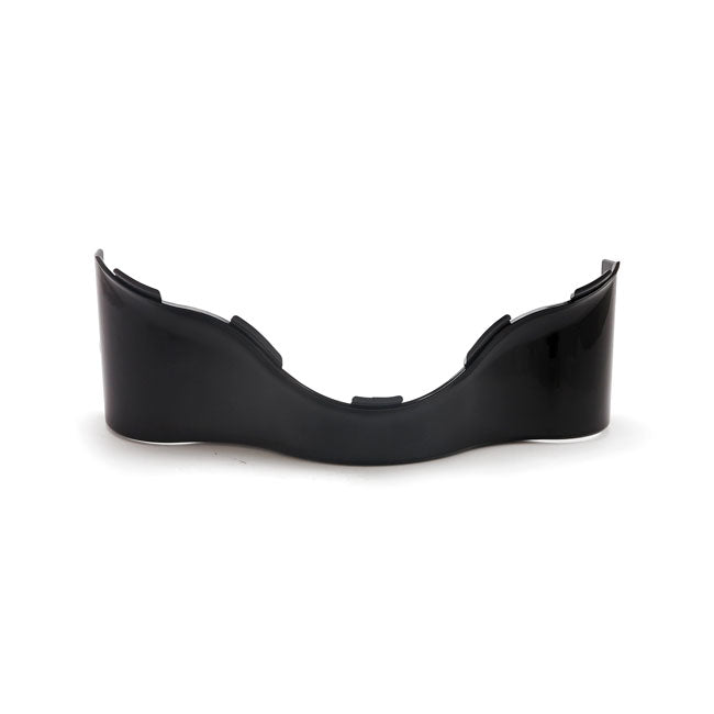 Lower Outer Batwing Fairing Trim Skirt. Black Fairings Trims Mcs