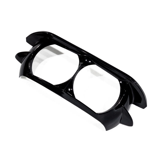 Lower Outer Batwing Fairing Trim Skirt. Black Fairings Trims Mcs