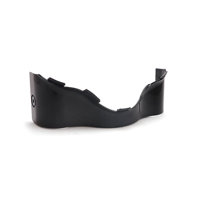 Lower Outer Batwing Fairing Trim Skirt. Black Fairings Trims Mcs