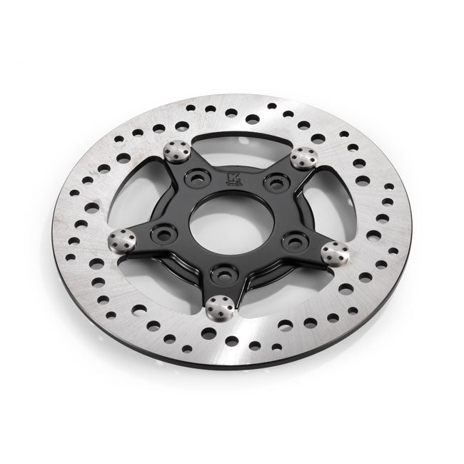Kustom Tech 8,5" Drilled Brake Rotor Stainless Steel 3/8" Hole Diameter Brake Rotors 8.5 Inch Kustom Tech