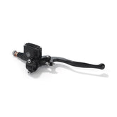 Kustom Tech Classic Handlebar Master Cylinder 12mm For 1" Handlebar, Black Anodized Brake Master Cylinders Kustom Tech