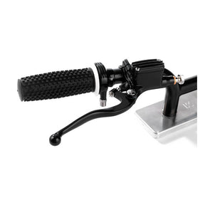 Classic Handlebar Master Cylinder 12mm For 1" Handlebar, Black Anodized Master Cylinder Kustom Tech Default Title
