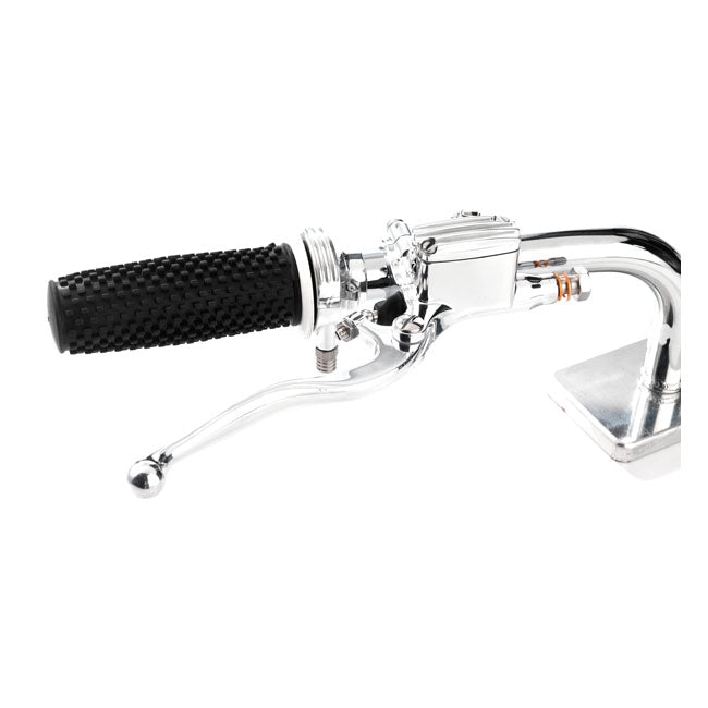 Kustom Tech Classic Handlebar Master Cylinder 14mm For 1" Handlebar, Polished Brake Master Cylinders Kustom Tech