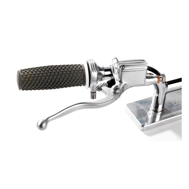 Classic Handlebar Master Cylinder 14mm For 1" Handlebar, Satin Master Cylinder Kustom Tech Default Title