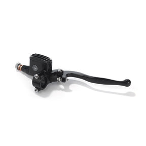 Classic Handlebar Master Cylinder 14mm For 1" Handlebar, Black Anodized Master Cylinder Kustom Tech