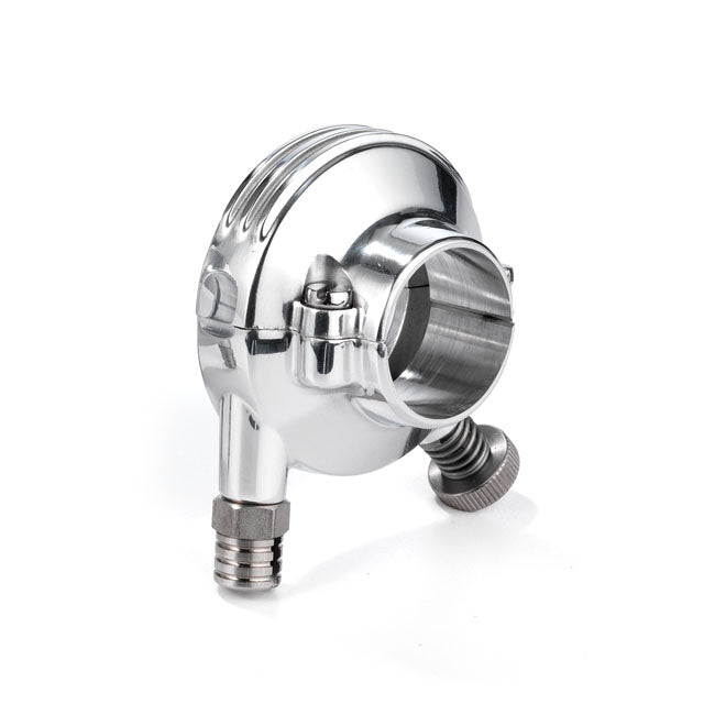 Kustom Tech 7/8" Deluxe Throttle Housing, Polished Throttle Housings Kustom Tech