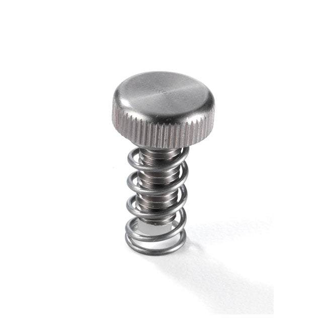 Tension Screw & Spring, Stainless Throttle Accessories Kustom Tech Default Title