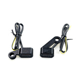 Fastline, Below Bar Led Turn Signal Set. Black, Smoke Lens Turn Signals Led Mcs